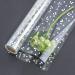 HOMPAL 115 ft Clear Cellophane Wrap Roll (33 in x 115 ft) - Polka Dot Cellophane Roll - Clear Wrap Cellophane Bags - Clear Wrapping Paper to Wrap Gift Baskets - Clear Gift Wrap - Celophane Basket Wrap - Cello Wrap White - Buy Online on GoSupps.com