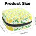 Shop Seamless Storage Bags for Women - Portable Menstrual Pads Tampons & Bandages in Multicolored Yellow Lemon Design - Buy Online on GoSupps.com