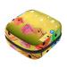 Menstrual Pad Bag with Zipper Ladies Napkin Pouch Tampons Collection Bag for Women and Girls (Bird Houses)