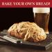 Arva Beer Bread Mix - Just add Beer Carbonated Drink Or Soda (500g) Beer Bread Kit - Ready in 45 Minutes - Gourmet Cheddar & Chives Beer Bread Mixes - No Yeast Easy Baking Batter Dough - Buy Online on GoSupps.com