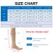 Buy 2 Pairs Compression Stockings for Women & Men - Zippered Toe-Free Calf Support Socks for Varicose Veins & Edema - XXL Beige - Buy Online on GoSupps.com