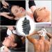 Poupangke Shampoo Brush | Silicone Shampoo Massager for Adults & Kids | Head Skin Massage Device - Dark Gray - Buy Online on GoSupps.com