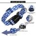 Unique Style Paws Blauhai Dog Collar | Halison College Joundries | Wide Fly Chain for Small Medium & Large Dogs - Perfect Training Gifts - Buy Online on GoSupps.com