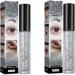 Diamond Glitter Mascara Topper Waterproof Long Lasting Curling Shiny Diamond Eyelash for Women Concert Makeup Thickening Lengthening (2pcs)
