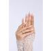 PaintLab Press On Nails - 24 Non-Toxic Fake Nails Set with Glue File & Cuticle Stick | Long Lasting Abstract Almond Design for Women & Girls - Buy Online on GoSupps.com
