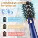 Unipampa 4-in-1 Hot Air Brush - 1200W Hair Dryer Curling & Volume Brush with 3 Heat Settings | International Shipping Available - Buy Online on GoSupps.com