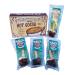 Trader Joes Organic Hot Cocoa Winter Delight Bundle includes 1 Box Organic Hot Cocoa & 4 Double Chocolate Hot Cocoa Stir Spoons with Mini Marshmallows