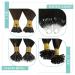 Youngsee Real Hair Bonding Extensions - Balayage U-Tip 1g 35cm Keratin Extensions for All Hair Types - #4/6/25 #4/6/22 - Ideal for Cancer Patients - Buy Online on GoSupps.com