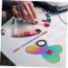Hemoton Makeup Palette Set | Versatile Nail Art Display Board & Artist Tool for Mixing | Stainless Steel Butterfly Design - Buy Online on GoSupps.com