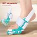Hallux Valgus Corrector & Bunion Foot Straightener - Ergonomic ABS Support (Green) - Buy Online on GoSupps.com