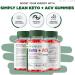 Simply Lean Keto + ACV Gummies - 2 Pack for Advanced Weight Loss | Maximum Strength 120 Gummies for Effective Keto Support - Buy Online on GoSupps.com