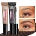 Eyebrow Gel Kit - Clear Brow Setting Gel + 4 Colors Mascara Cream | Waterproof & Long Lasting | Brow Glue Set for Perfect Eyebrow Color (5 Pcs) - Buy Online on GoSupps.com