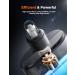 Portable Rechargeable Nose Hair Trimmer for Men & Women - LED Display 10 000 RPM Dual-Edge Blades Replacement Cutterhead Included - Gray - Buy Online on GoSupps.com