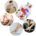 Buy Naanle Hot Water Bottle with Lid - Floral Design for Pain Relief 1L Heat Therapy for Back Hand & Foot - Buy Online on GoSupps.com