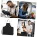 Housoutil Barber Apron Baking Apron Craft Apron Kitchen Apron Oil-proof Cooking Aprons Apron for Men Pocket Apron Grease Proofing Aprons Party Apron Women's Cooking Utensils Fabric Milk Tea - Buy Online on GoSupps.com