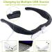 Rechargeable Headband Magnifier with LED Light - Hands-Free Magnifying Glass for Reading and Crafts - 1.5X 2.5X 3.5X 5X Interchangeable Lenses - Buy Online on GoSupps.com