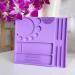 Buy Silicone Palette for Lash Lift & Brow Lamination - 9 Function Tray for Eyelash Lifting & Tint Mixing (Purple) - International Shipping Available - Buy Online on GoSupps.com