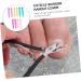 Healeved 15 Pairs Cuticle Nipper Handle Sleeve Pedicure Protection Cap - Buy Online on GoSupps.com