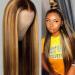 Battnot Women's Brown Slope Synthetic Wig with Wig Cap - Heat-Resistant 24 Inch Natural Costume Party Wig - Buy Online on GoSupps.com