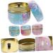 MAGICLULU 4pcs Sub-ing Scented Delicate Tinplate Makeup Women Jar Wrapping Powder Can Durable Cosmetic Holder - Buy Online on GoSupps.com