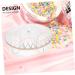 PRETYZOOM Dessert Plate Candy Box Food Tray Veggie Tray Snack Platter Divided Serving Dish Desktop to Rotate Potato Chips - Buy Online on GoSupps.com