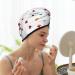 Super Absorbent Multicolor Microfiber Hair Towel for Quick Drying - Perfect for Curly Long and Thick Hair | Hair Turbans & Wraps for Women Girls and Kids - Buy Online on GoSupps.com