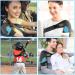 Adjustable Neoprene Shoulder Support Bandage - Unisex Fits Left & Right - Relief for Arthritis & Shoulder Luxation (Blue) - Buy Online on GoSupps.com