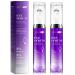 2 Packs Eye Serum for Dark Circles and Puffiness with 8% Caffeine 8% Retinol Anti-Aging Eye Cream for Puffiness and Dark Circles with 360 Eye Roller Massage Ball for Women and Men