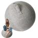 LuiYninhuoJin Exercise Ball Chairs Cover, For Yoga Ball Office Chair, stability Ball, Birth Ball For Pregnancy And Labor, Pilates Ring Office, Dorm, And Home (Does Not Contain The Ball), Gray, 75CM