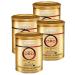 Lavazza Qualita Oro Ground Coffee Blend - Medium Roast (8.8oz Cans, Pack of 4) - Authentic Italian, Non-GMO, Aromatic Flavor - Buy Online on GoSupps.com