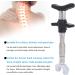 Chiropractic Adjustment Tool - 6 Head Manual Vertebral Massager for Scoliosis & Thorax Correction (Silver) - Buy Online on GoSupps.com