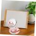 JECOMPRIS Portable Contact Lens Container Set - Travel-Friendly Eye Care Accessory | White Marble Design - Buy Online on GoSupps.com
