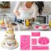 Baroque Style Silicone Molds - Vintage Relief Flower & Curlicues Fondant Molds (7Pcs) - Buy Online on GoSupps.com