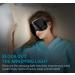 Silk Sleep Mask in Black with Cooling Gel Eye Mask - Natural and Soothing - Buy Online on GoSupps.com