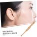 KAILIKETIY Peach Wood Carved Ear Scoop War Wax Removal Tool Earwax Cleaner for Ears - Buy Online on GoSupps.com