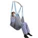 Patient Lift Sling 4 Positions 230KG Capacity Transfer Blanket for Bed Positioning and Lifting Breathable Patient Transfer Sling with 3 Directional Grips for Bariatric Nursing X-Large