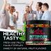 Premium Healthergize Hemp Gummies: Delicious Butterfly & Bear Shapes | Fresh Fruity Flavors | Natural Hemp Candy for Peace & Relaxation | Sleep, Stress Relief & Calm | Made in USA | 100 Count - Buy Online on GoSupps.com