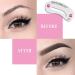 24-Piece Eyebrow Stencil Kit for Perfectly Shaped Brows - Easy 3 Minute Makeup Solution - Buy Online on GoSupps.com