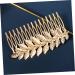 Healeved Bridal Hair Comb Wedding Hair Comb Bride Hair Combs for Women Decorative Tiaras for Women Gold Hair Comb Bridal Insert Comb Wedding Hair Accessories Gold Headpiece Veil Comb Alloy - Buy Online on GoSupps.com