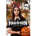 Coridy Light Up Halloween Headband LED Pumpkin Hairband Orange Sunflower Head Boppers Evil Smile Hair Accessories for Women Festival (orange Pumpkin) Orange Pumpkin - Buy Online on GoSupps.com