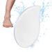 Heel Scrubber | Glass Callus Remover Dry Heels Skin Remover | Glass Foot File Pedicure Helper in-Shower Foot Scrubber Dead Skin Remover for Soft Feet Big Magatama