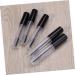 Healvian 5pcs Eyelash Brush Tube Empty Tube Makeup Brushes DIY Empty Mascara Tube Eyelash Cream Bottle Black - Buy Online on GoSupps.com