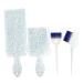 DOITOOL 1 Set hair dye DIY hair coloring paddle frosted Dyeing board tool Highlighting Kit paddle board balance applicator brush to color Hair dye Board Highlighter cosmetic 34.3X10.8X0.5CM Blue