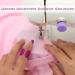 Sewing Fingerthing Pusher - Thumb Protector Sewing Tool (Black/Purple) - Buy Online on GoSupps.com