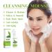 Green Tea Cleansing Mousse - Deep Oil Control Hydrating Face Wash Reduces Fine Lines Refreshing & Non-Drying(1PCS) - Buy Online on GoSupps.com