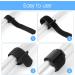 Molain Adjustable Fishing Rod Straps - 20 Pack Velcro with Buckle for Fishing Rods Badminton Rackets Golf Clubs - Durable Black 20x2.5cm - Buy Online on GoSupps.com