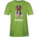 Personalized Dachshund T-Shirt for Dog Owners - Gift by Shirtracer - Custom Name Available - Light Green L - Buy Online on GoSupps.com