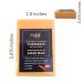 Organic Turmeric Soap Bar Pack of 2 with Bamboo Dish | Vitamin C Palm & Olive Oil | Perfect Gift for Birthdays Housewarmings & Weddings - Buy Online on GoSupps.com