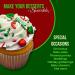 Manvscakes Christmas Sprinkles - Festive Cake & Cookie Decoration - 4oz (Red Green White) - Buy Online on GoSupps.com