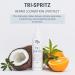Tri-Spritz 3 in 1 Facial Mist | All Natural Daily Face Spray with Blue Light Protection | Repair & Hydrate (100 ML - Buy Online on GoSupps.com